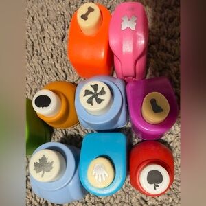 $10 Set Craft Paper Punches Mixed Themed $10 WHEN BUNDLED WITH 3 OR MORE ITEMS